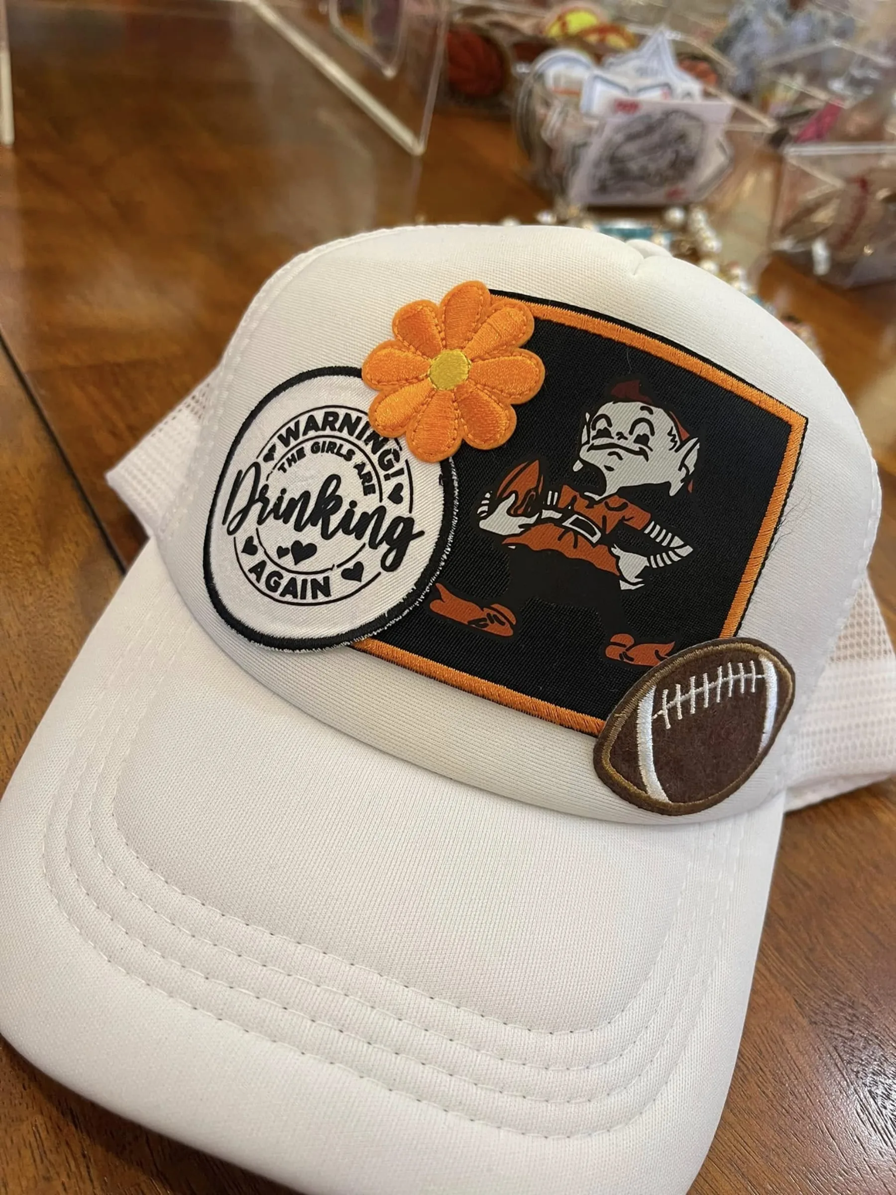 Custom embroidered cap